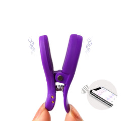 Wireless Remote Control Nipple Clamps - Available in Pink and Purple