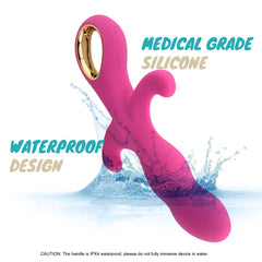 Emily Dual-Head G-Spot Vibrator – Rechargeable, Waterproof, Silicone, Ultra Quiet