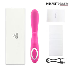 Kalise Dual-Head G-Spot Vibrator | Waterproof, Rechargeable, Whisper-Quiet