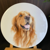 Custom Hand-painted Ceramic Pets or Portraits - 95% Similarity Masterpiece | HmadeArt