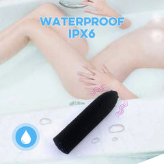 Extended Bullet Vibrator - USB Rechargeable, Waterproof, 10 Powerful Vibration Modes