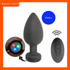 Light-Up Anal Plug - Bluetooth-Controlled Vibrating, Remote and App-Compatible