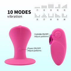 Wireless Remote Control Tongue Vibrator - 10 Vibration Modes, Soft & Flexible Touch, USB Rechargeable, Waterproof Design for Intimate Moments