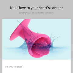 Wireless Remote Control Tongue Vibrator - 10 Vibration Modes, Soft & Flexible Touch, USB Rechargeable, Waterproof Design for Intimate Moments