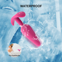 Vibrating Silicone Anal Plug - Remote-Controlled with 9 Vibration Modes