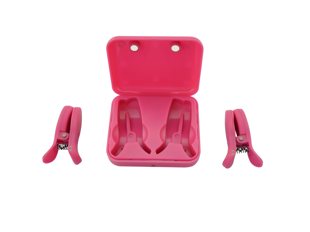 Wireless Remote Control Nipple Clamps - Available in Pink and Purple
