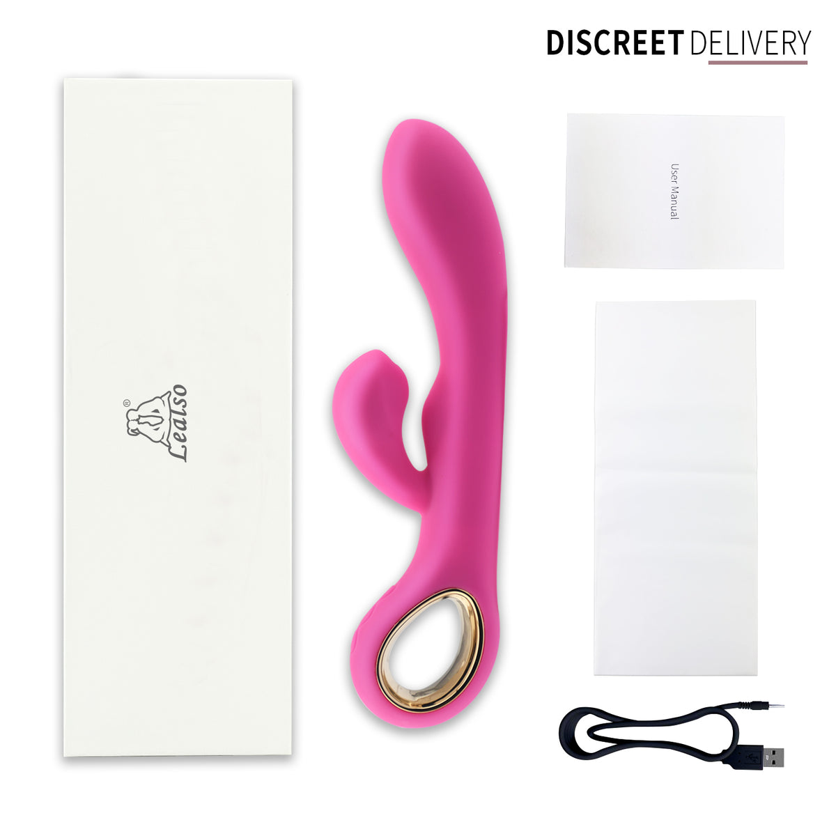 Mia Dual-Head G-Spot Vibrator – Waterproof & Rechargeable