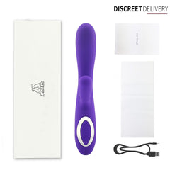 Kalise Dual-Head G-Spot Vibrator | Waterproof, Rechargeable, Whisper-Quiet
