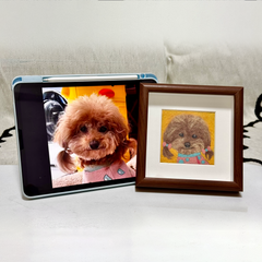 Handcrafted Wool Felt Art | Realistic Pet Portraits | Personalized Customization | Unique Gift