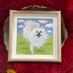 Handcrafted Wool Felt Art | Realistic Pet Portraits | Personalized Customization | Unique Gift