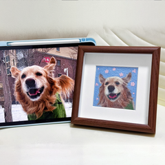 Handcrafted Wool Felt Art | Realistic Pet Portraits | Personalized Customization | Unique Gift
