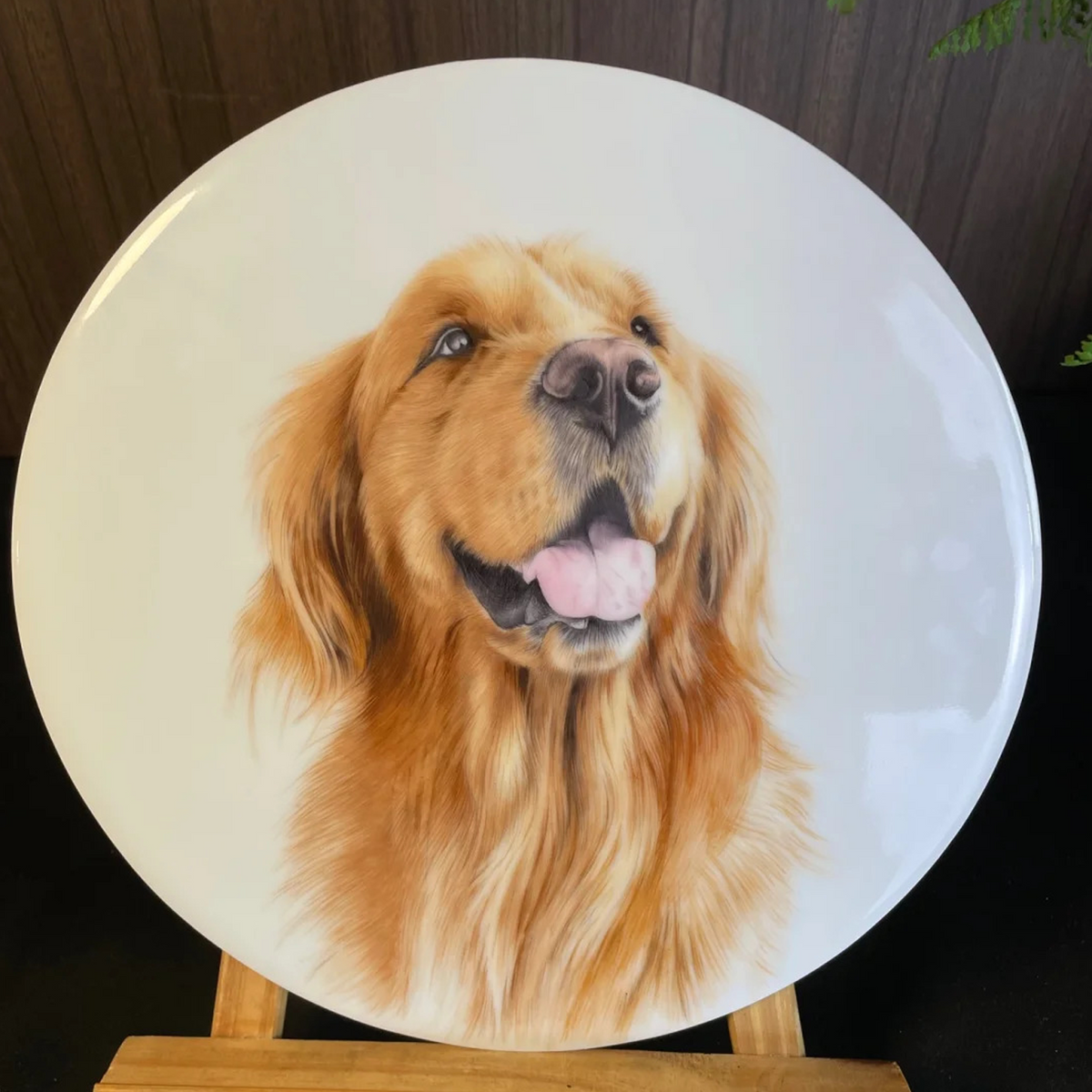 Custom Hand-painted Ceramic Pets or Portraits - 95% Similarity, Masterpiece from Jingdezhen